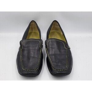 Coach | Shoes | Coach Mens Black Leather Round Toe Low Top 